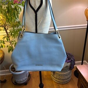 Brand New~Michael Kors Sky Blue Shoulder Bag! 🩵